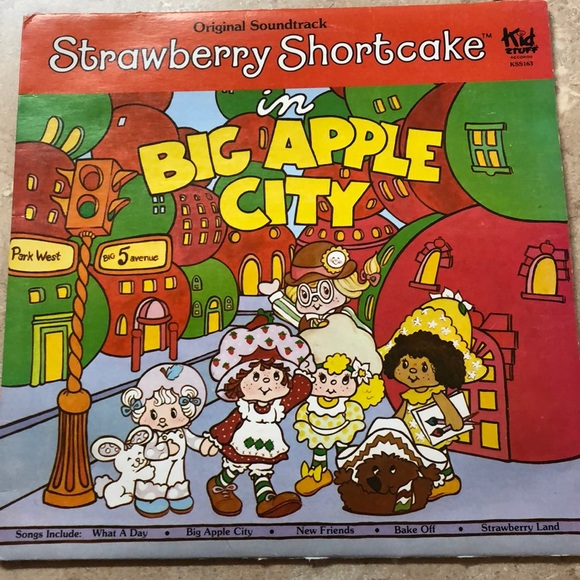 Other Vintage Strawberry Shortcake Vinyl Record Rare Poshmark Other Vintage Strawberry Shortcake Vinyl Record Rare Poshmark